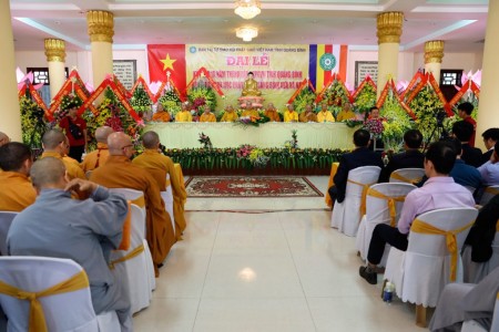 Đại lễ kỷ niệm 10 năm thành lập GHPGVN tỉnh Quảng Bình