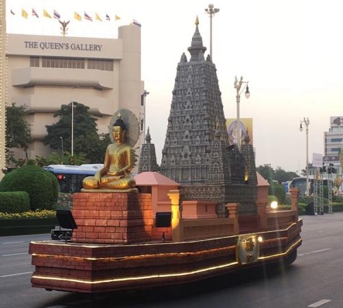 Thái Lan: Cung nghinh xá lợi và bảo tượng Đức Phật từ 12 quốc gia