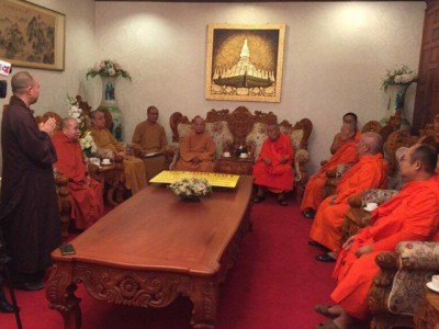 Giáo hội Phật giáo Việt Nam và Lào tăng cường quan hệ hợp tác