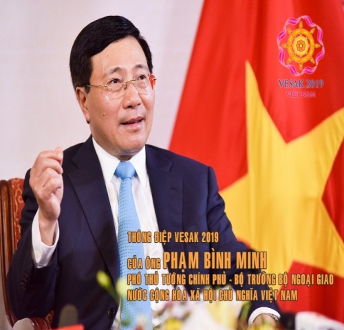 Thông điệp Vesak 2019 của Phó Thủ tướng Chính phủ - Bộ Trưởng bộ Ngoại giao Phạm Bình Minh
