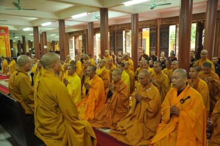 Hà Nội: Sơn môn Tổ đình Bồ Đề gặp mặt đầu xuân Kỷ Hợi