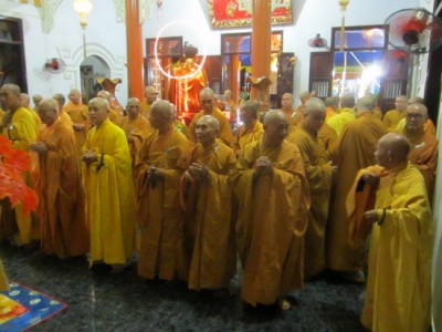 Lễ tạ pháp tại tổ đình Thiên Bửu