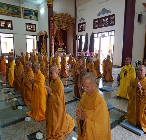 Chư Tăng Phật giáo Gia Lai tổ chức kiết giới an cư PL. 2561- DL.2017