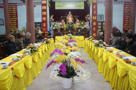 Thái Bình: BTS Phật giáo tỉnh tổng kết Phật sự 2015
