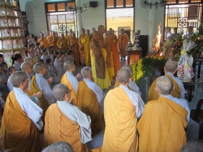 Lễ tưởng niệm tri ân Ni sư Thích nữ Diệu Quang vị pháp thiêu thân