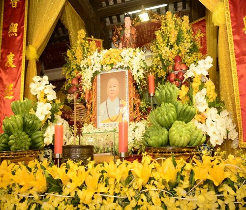 Hải phòng: Lễ nhập kim quan Ni trưởng Thich Diệu Tâm