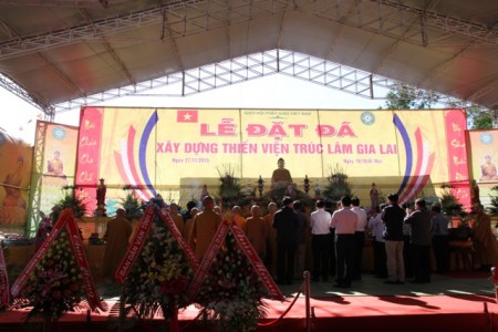  Lễ đặt đá xây dựng Thiền Viện Trúc Lâm Gia Lai