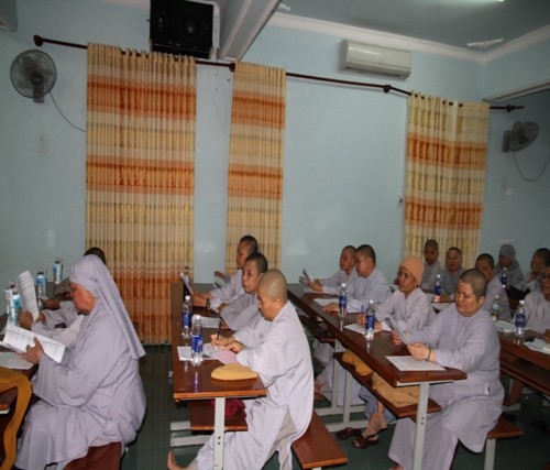 Gia Lai: Phật giáo tỉnh tổ chức bồi dưỡng kiến thức về thông tư 005 của Ban Tăng sự TƯ