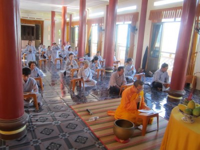 Tịnh xá Ngọc Sơn, khóa tu Bát Quan Trai lần 7