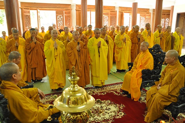 Sơn môn Tổ đình Bồ Đề gặp mặt đầu xuân Ất Mùi