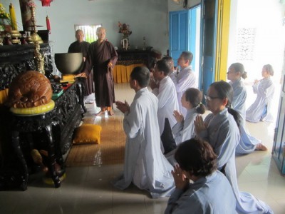 Đạo tràng BQT Tổ đình  Thiên Bửu kết duyên mùa An cư kiết hạ