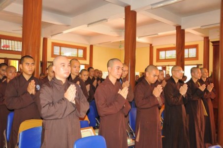 Trường Trung cấp Phật học Hà Nội tại chùa Đại Từ Ân khai giảng năm học thứ 4 khóa VII
