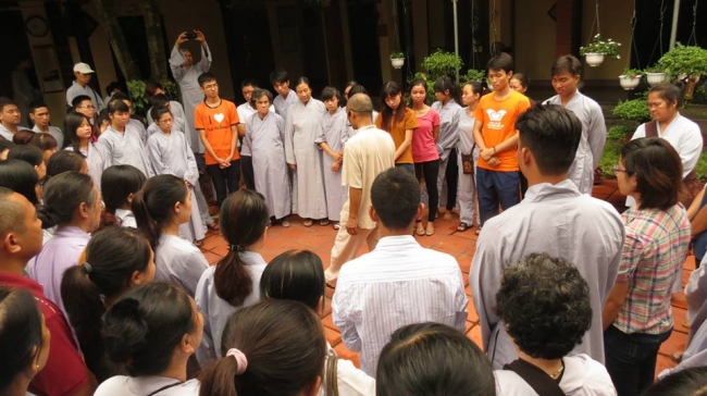 Hạnh phúc an lạc trong khóa tu thiền