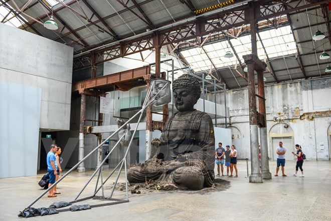 Australia: Triển lãm pho tượng Phật làm từ 20 tấn tro hương