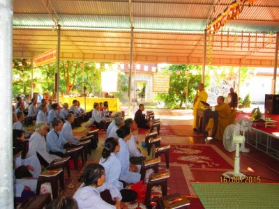 Chùa Xuân Đài tổ chức khóa tu “tri ân” và lễ vu lan báo hiếu