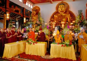 TP.HCM: Ngài tăng vương  Gyalwang Drukpa thăm và cầu nguyện quốc thái dân an tại chùa Vĩnh Nghiêm