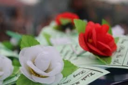 Ý nghĩa hoa hồng - Đại lễ Vu Lan chùa Từ Xuyên 2017