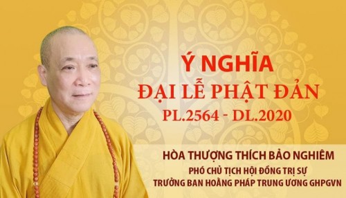 Ý nghĩa Phật đản PL.2564 – DL.2020