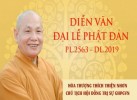 Diễn văn Đại lễ Phật đản PL.2563 – DL.2019