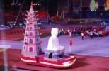 Nhớ SEA Games 26 với hình ảnh Đức Phật, tháp Phước Duyên chùa Thiên Mụ của đoàn thể thao Việt Nam