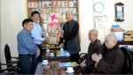 Khánh Hòa: Ban Tôn giáo Chính phủ chúc Tết  Ban Trị sự Phật giáo tỉnh