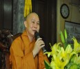 Thượng tọa Thích Giác Hiệp thuyết giảng tại chùa Tương Mai