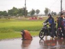 Hà Tĩnh:  Hình ảnh mới nhất về ĐĐ Thích Tâm Mẫn tại thị trấn Kỳ anh