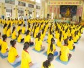 Nghệ An: Hơn 200 bạn trẻ về chùa tu học