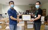 Chùa Thiên Quang hỗ trợ trang thiết bị y tế phòng chống dịch COVID-19 đến các Bệnh viện TP.HCM