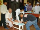 Những hình ảnh về lương y Võ Hoàng Yên trị bệnh tại Bình Phước trong 3 ngày từ 24 đến 26-8