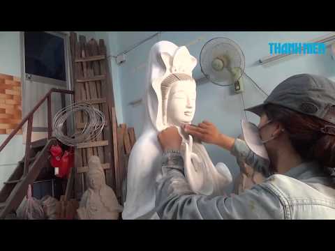 Hơn 100 năm, ba đời với nghề tạc tượng Phật giữa Sài Gòn